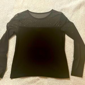 Ladies sheer long sleeve top/sweater